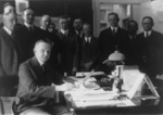 President Calvin Coolidge Signing the Cameron Bill