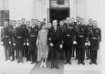 President and Mrs. Coolidge With Military Aides