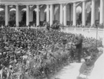 President Coolidge Addressing Crowd at Arlington National Cemetery