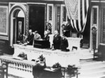 Calvin Coolidge Speaking in House of Representatives Chamber