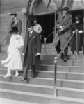 President and Mrs. Coolidge Leaving First Congregational Church