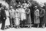 President and Mrs. Coolidge With Berea College Students