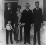 President and Mrs. Coolidge With Sons