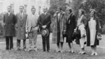 President Coolidge With National Spelling Bee Finalists, 1926