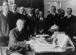 Coolidge Signing the Cameron Bill