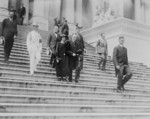 President and Mrs. Coolidge Leaving the Capitol