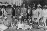President Coolidge Posed With Women