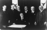 President Franklin Roosevelt and Cabinet Members