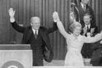 Gerald and Betty Ford Celebrating