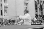 Gerald Ford Greeting a Crowd