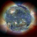 Color Composite of Solar Features