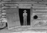 Boy in Tobacco Barn