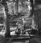Children Playing in Bean Pickers Camp