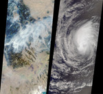 Hurricane Hector and Montana Fires