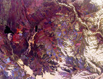 Tuva, Central Asia From Space