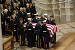 Carrying Gerald Ford Casket
