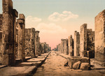 Fortuna Street in Pompeii