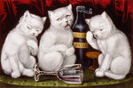 Three Drunk Kittens