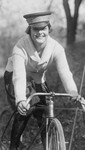 Female Bike Messenger