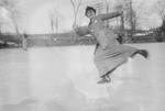Mrs. Cunningham Ice Skating