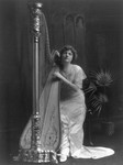 Helen Dunn Levy With Harp