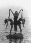 Three Women in Swimsuits