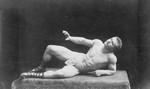 Sandow Posed as The Dying Gaul