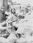 Klickitat Squaw With Baskets