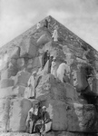 Men on the Corner of the Great Pyramid