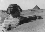 The Great Sphinx, Partially Excavated