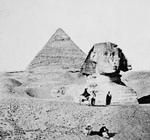 The Great Sphinx and Second Pyramid