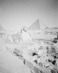 The Great Sphinx, Courtyard and Egyptian Pyramids