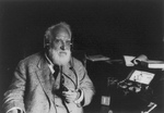Alexander Graham Bell With Radiophone