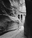 The Treasury Through the Siq, Petra