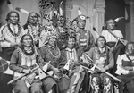 Group of Ponca Native Americans
