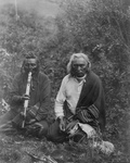 Two Crow Indians Smoking