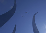 Air Force Thunderbirds Over Air Force Memorial