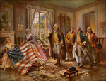 Picture of The Birth of Old Glory, Betsy Ross Flag