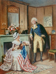 Betsy Ross Sewing the Flag