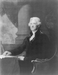 Thomas Jefferson Sitting at a Table