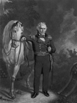 Zachary Taylor With His White Horse