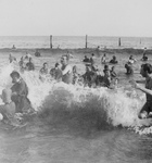 Swimming in the Waves at Coney Island