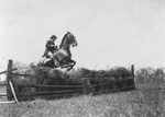 Roosevelt on Horse, Jumping a Fence