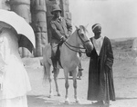 Roosevelt on a Horse in Egypt