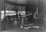 Sagamore Hill Porch With Furniture and Furs