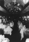 Railroad Car Dining Area