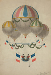 Air Balloon With 5 Balloons