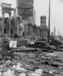 Artist Painting after the San Francisco Earthquake
