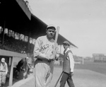 Babe Ruth With Bat