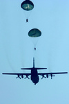 Parachuting from C-130 Hercules